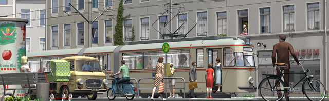 Stra&szlig;enbahn G4-65