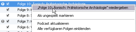 Datei abspielen