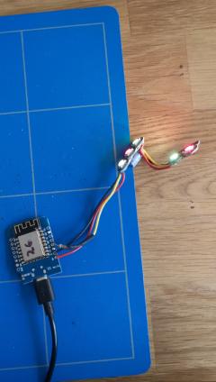 ESP8266 mit WS2812b
